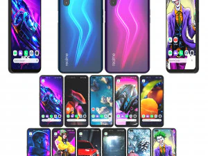 Realme 6 Pro 3D Modell
