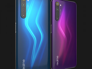realme 6 pro Model 3D