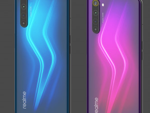 realme 6 pro Model 3D