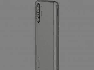 realme 6 pro 3D Model