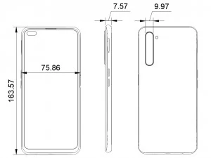 realme 6 pro 3D Model