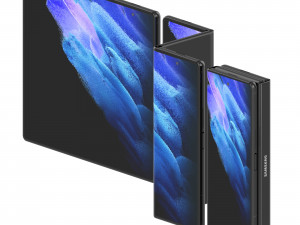 samsung galaxy fold 3 concept 3D Модель