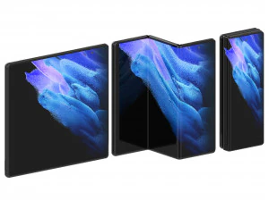 samsung galaxy fold 3 concept 3D Model