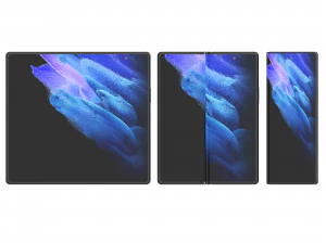 samsung galaxy fold 3 concept 3D Model