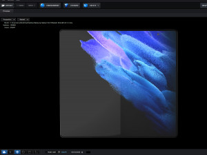 samsung galaxy fold 3 concept Model 3D
