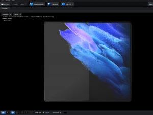 samsung galaxy fold 3 concept 3D Model