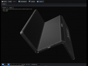 samsung galaxy fold 3 concept Model 3D