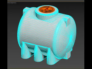 the water barrel gtr5000 3D Model