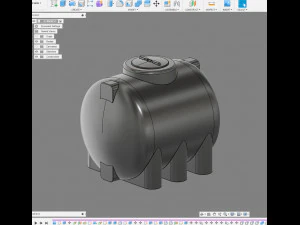 the water barrel gtr5000 3D Model
