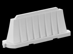 wegversperring 3D Model