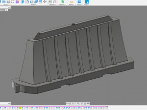 road block 3Dモデル