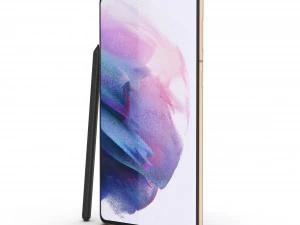 samsung galaxy s21 - s21 plus - s21 ultra - smarttag - spen 3D Модель