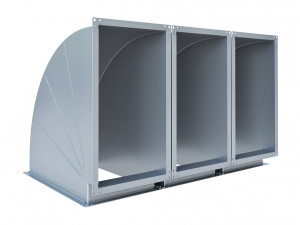 ventilation rectangular shaped products 3D-Modell