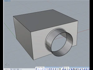 produtos de ventila&ccedil;&atilde;o em formato retangular Modelo 3D