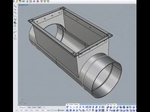 produtos de ventila&ccedil;&atilde;o em formato retangular Modelo 3D