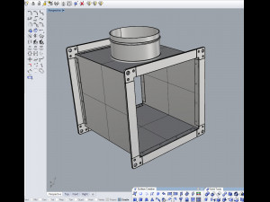 ventilation rectangular shaped products 3D-Modell