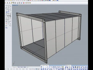 produtos de ventila&ccedil;&atilde;o em formato retangular Modelo 3D