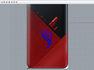 rog phone 5 Modello 3D