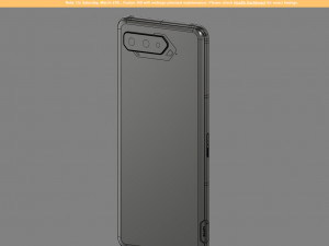 rog phone 5 Modello 3D