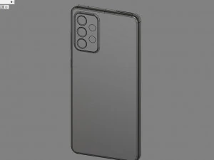 samsung galaxy a72 3D Model