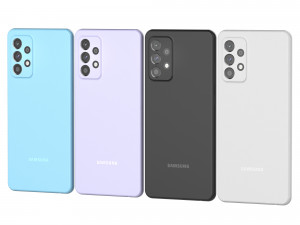 samsung galaxy a52 Modelo 3D