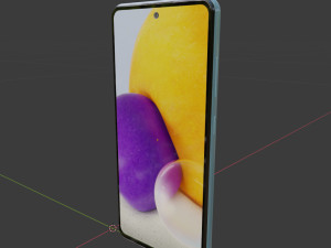 samsung galaxy a52 3D Model