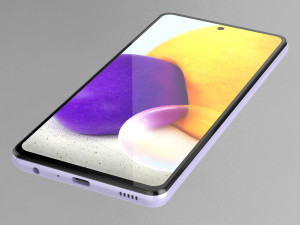 samsung galaxy a52 3D Model