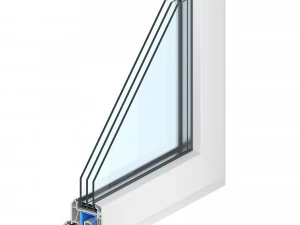 rehau window profiles 32 models 3D Model