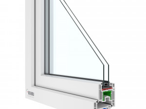 rehau window profiles 32 models 3D Model