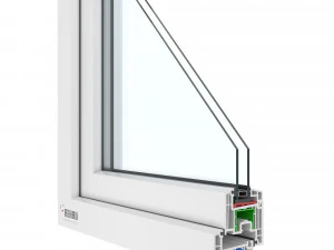 rehau window profiles 32 models 3D Model