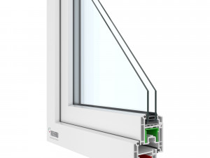 rehau window profiles 32 models 3D Model