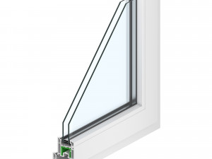 rehau window profiles 32 models 3D Model