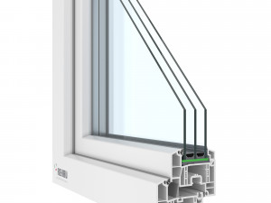 rehau window profiles 32 models 3D Model