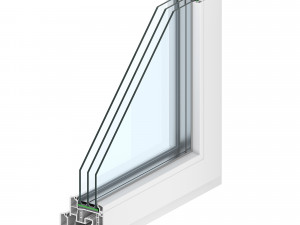 rehau window profiles 32 models 3D Model