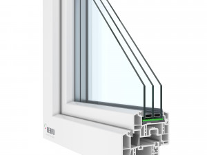 rehau window profiles 32 models 3D Model