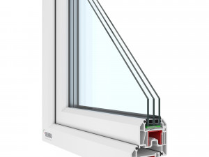 rehau window profiles 32 models 3D Model