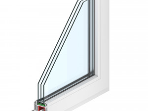 rehau window profiles 32 models 3D Model
