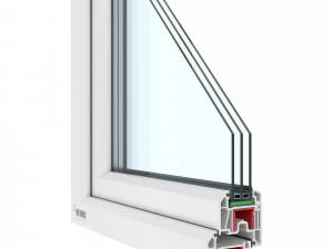 rehau window profiles 32 models 3D Model