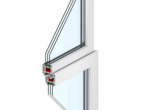 rehau window profiles 32 models 3D Model