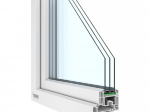 rehau window profiles 32 models 3D Model