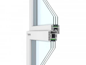 rehau window profiles 32 models 3D Model