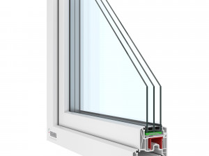 rehau window profiles 32 models 3D Model