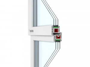 rehau window profiles 32 models 3D Model