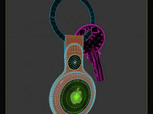 Apfel-Airtag 3D Modell