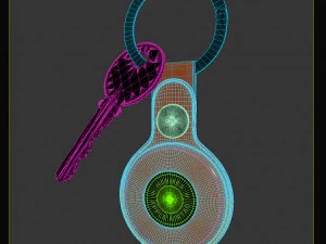 Apfel-Airtag 3D Modell