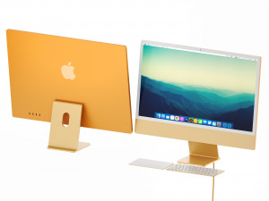 imac 24 - 2021 Modelo 3D