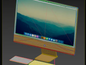 imac 24 - 2021 3D Model