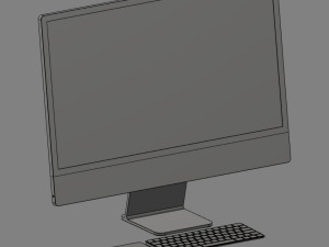 imac 24 - 2021 Modelo 3D