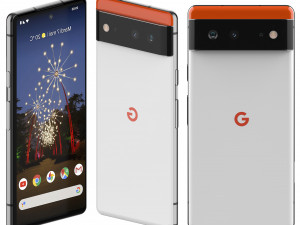 pixel 6 3D 모델