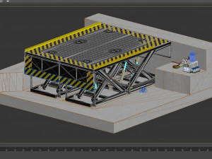 lift siemens-14000 3D Model